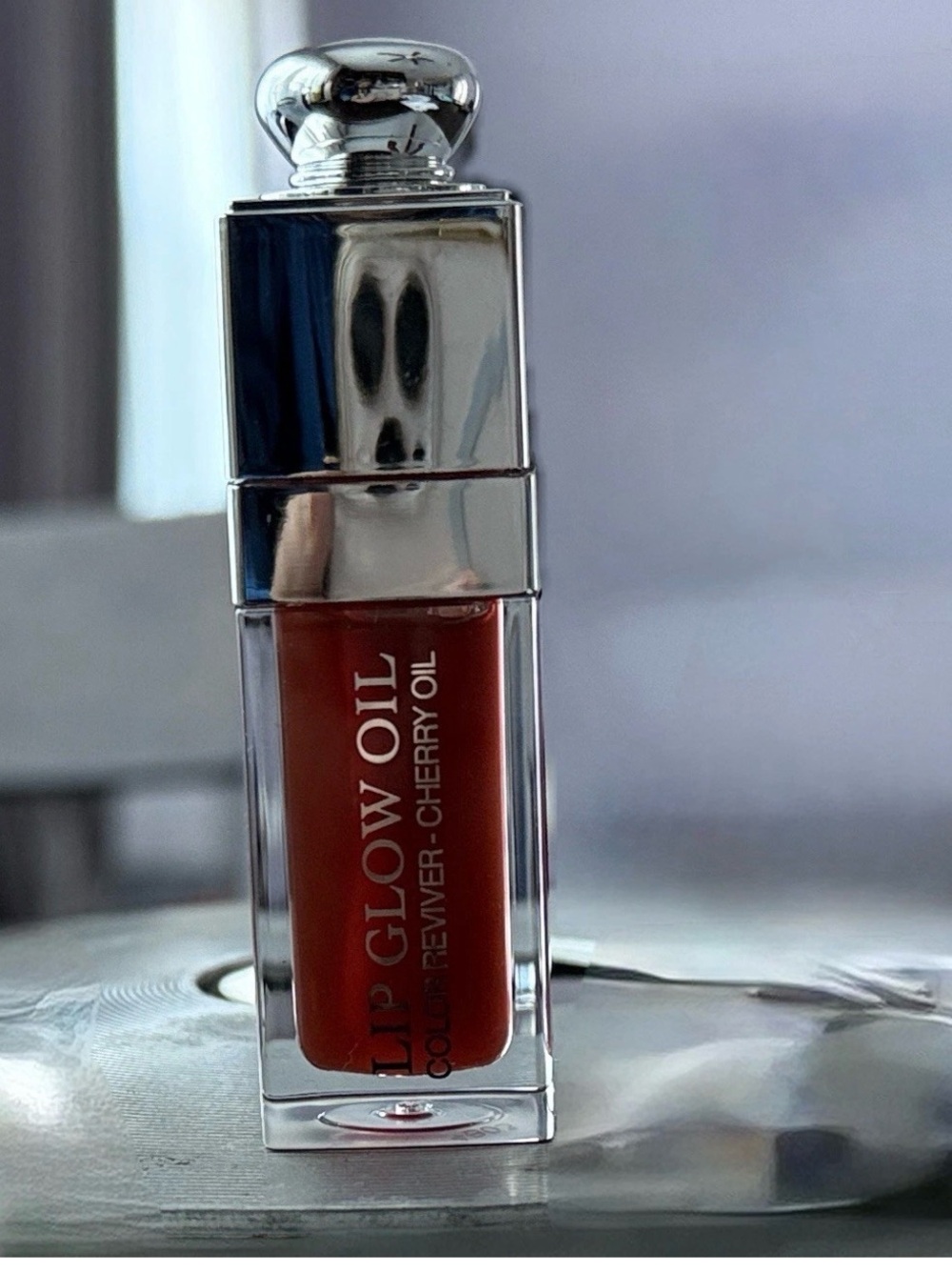 Dior Lip Glow Oil - Cherry Gloss (red) no box